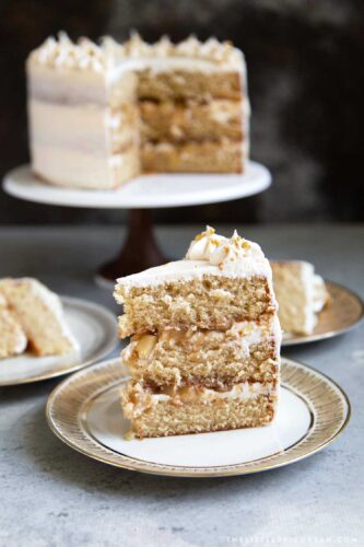 Apple Cider Layer Cake - The Little Epicurean