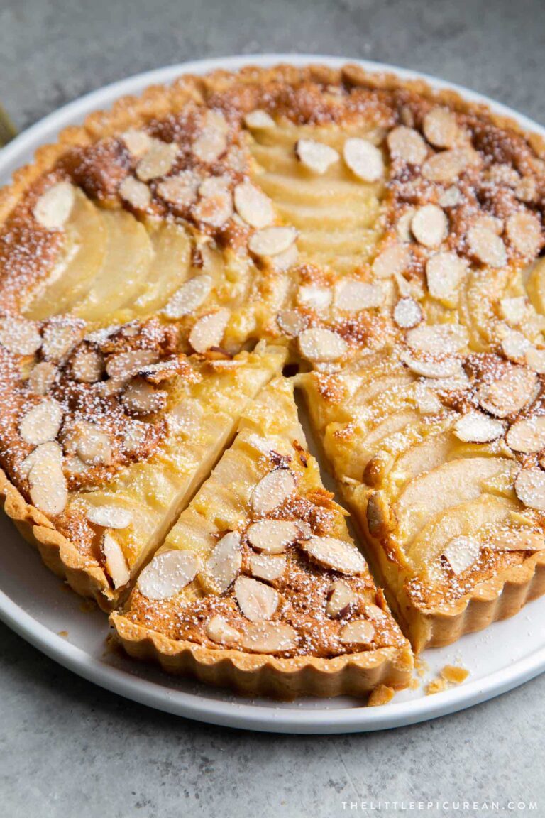 Pear Frangipane Tart The Little Epicurean