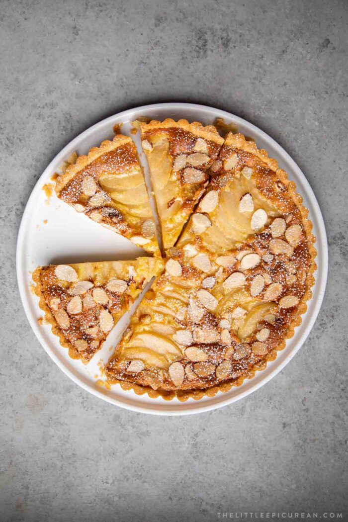 Pear Frangipane Tart - The Little Epicurean