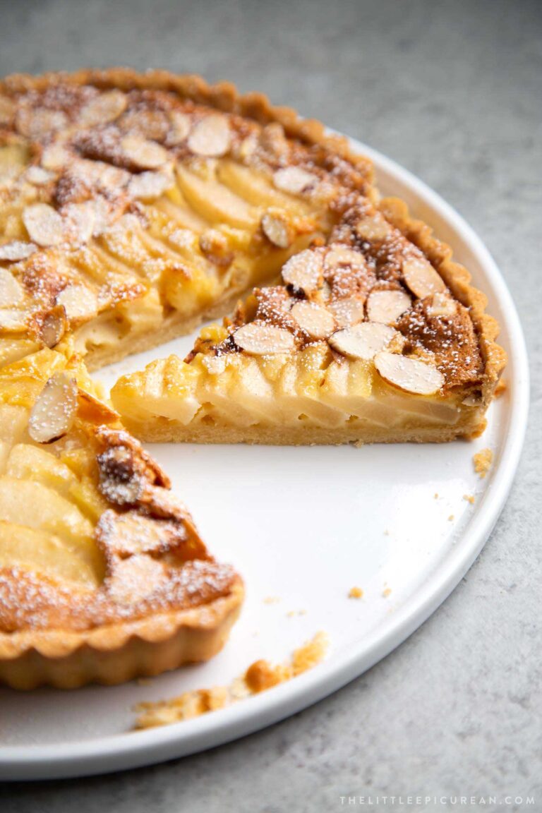 Pear Frangipane Tart - The Little Epicurean