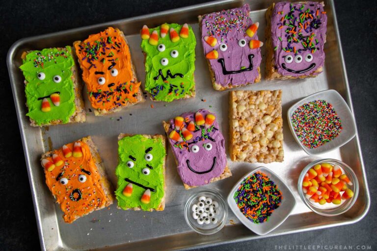 Monster Marshmallow Cereal Treats - The Little Epicurean