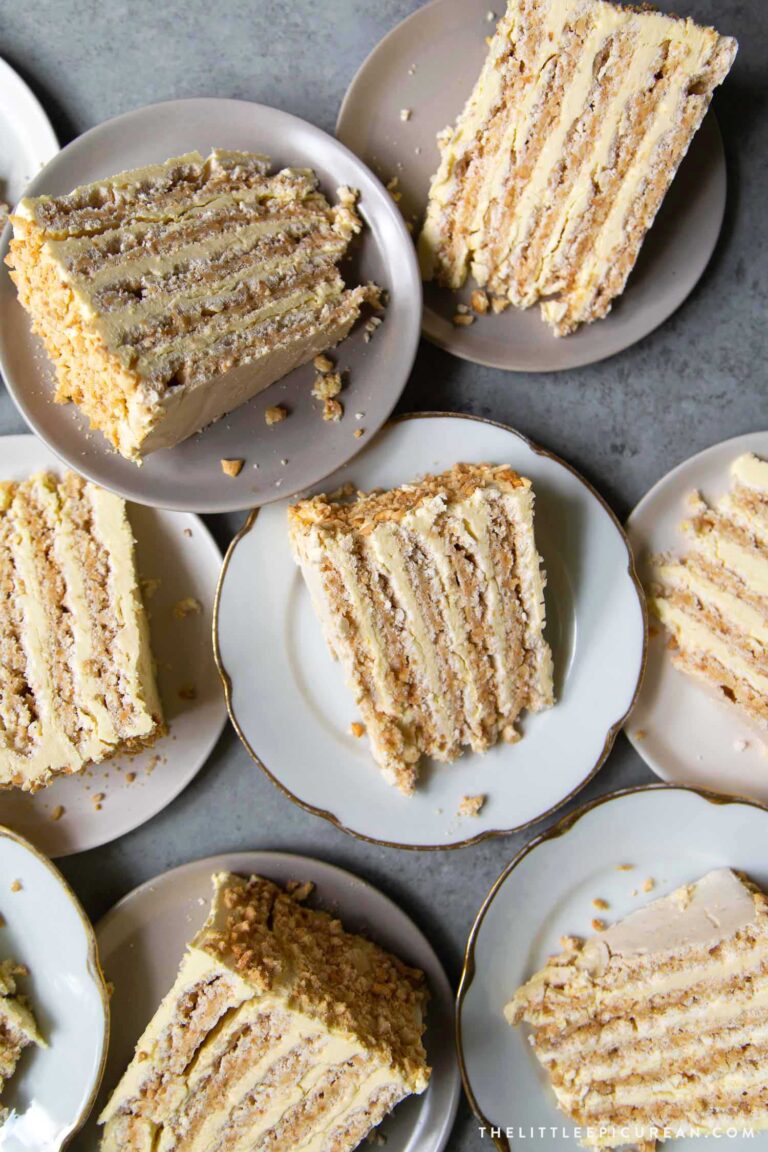 Sans Rival Cake - The Little Epicurean