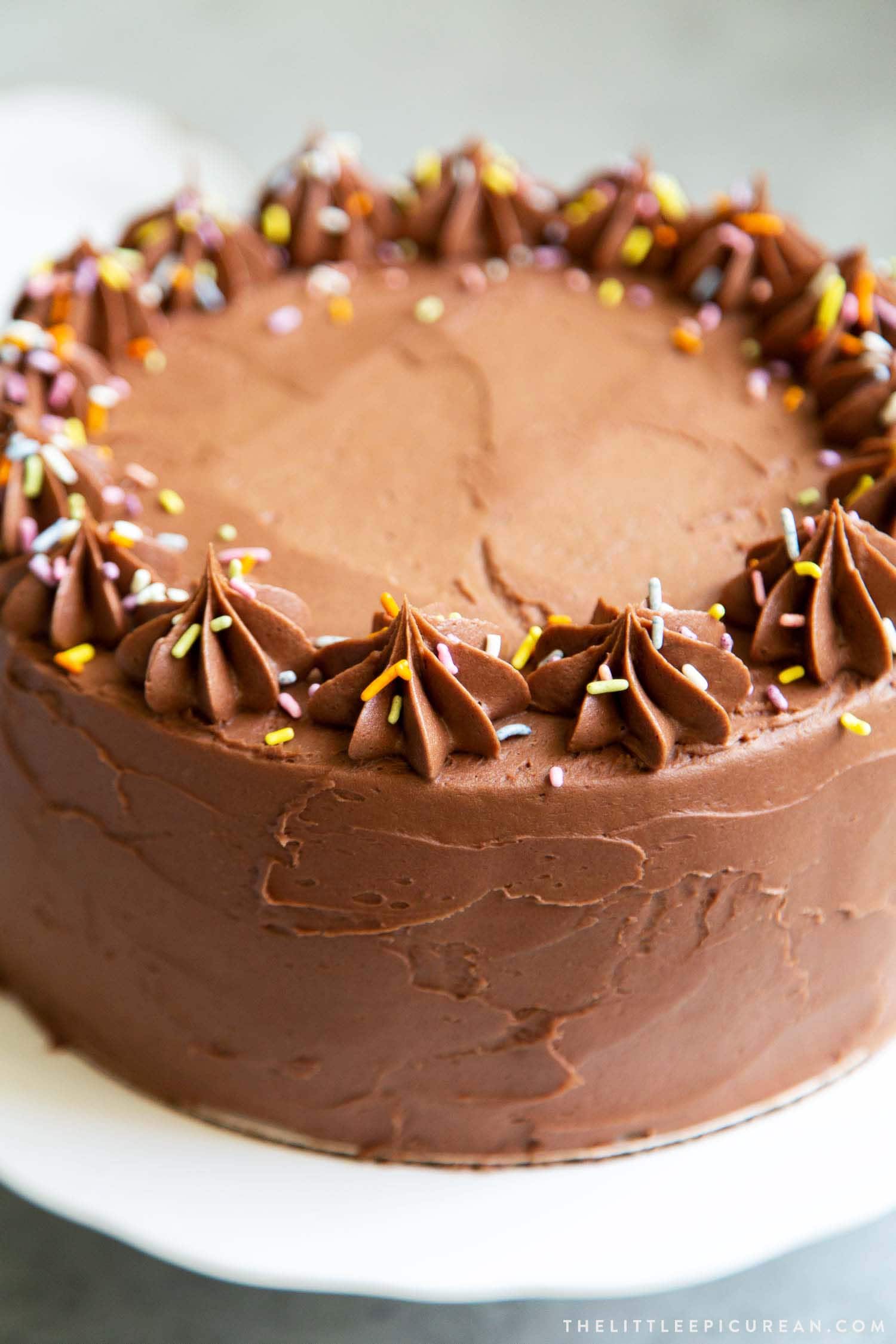 Classic Chocolate Cake The Little Epicurean