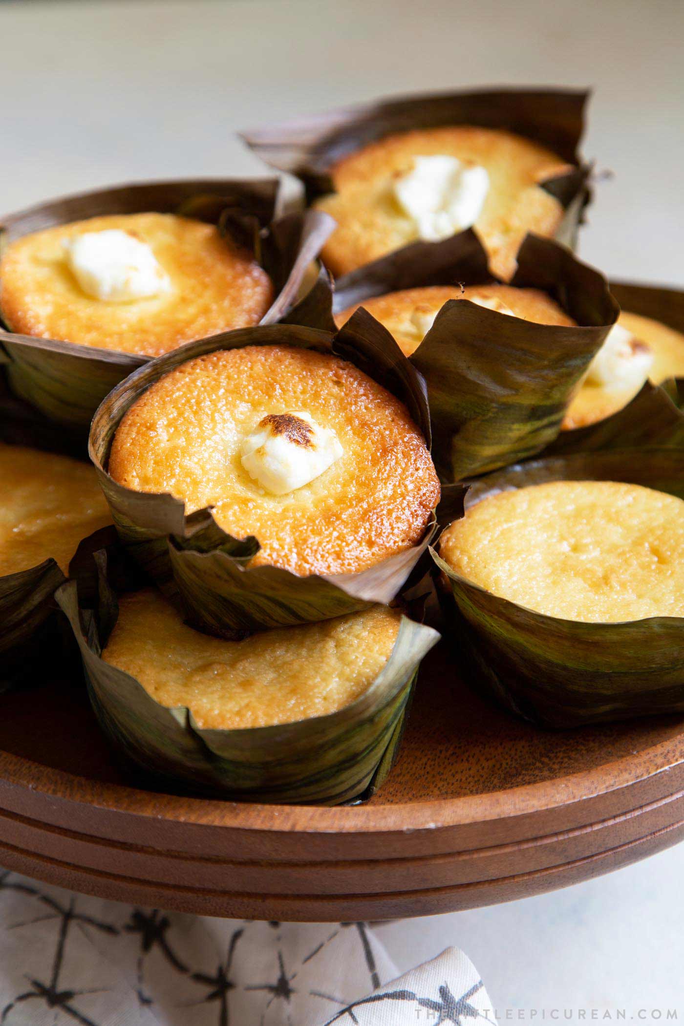 Bibingka (Coconut Rice Cake) - The Little Epicurean