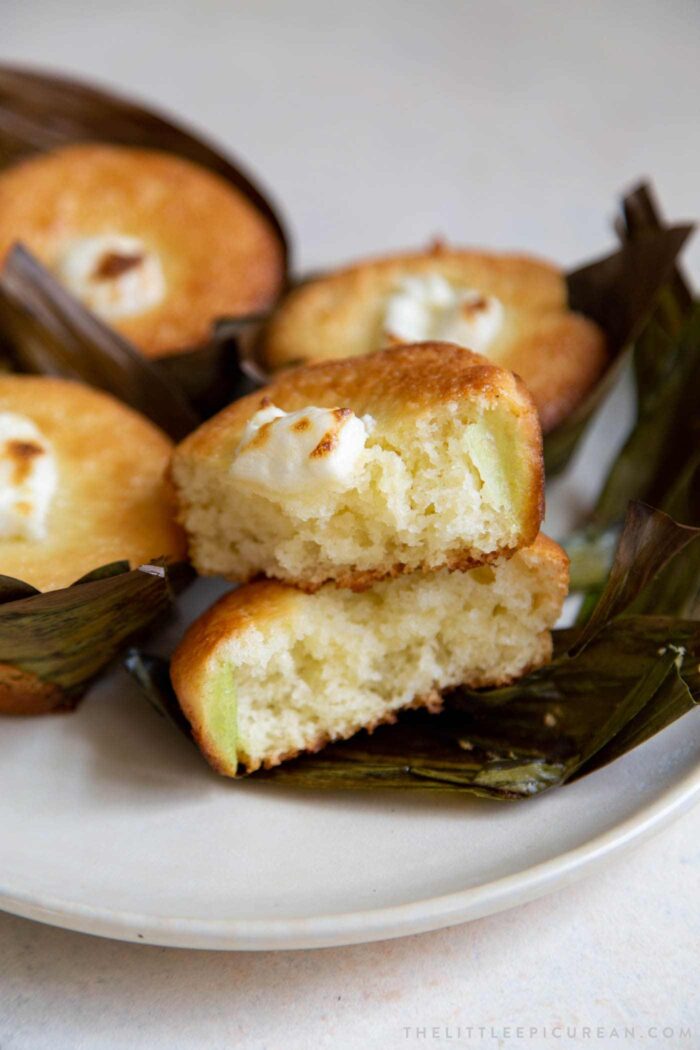 Bibingka (Coconut Rice Cake) - The Little Epicurean