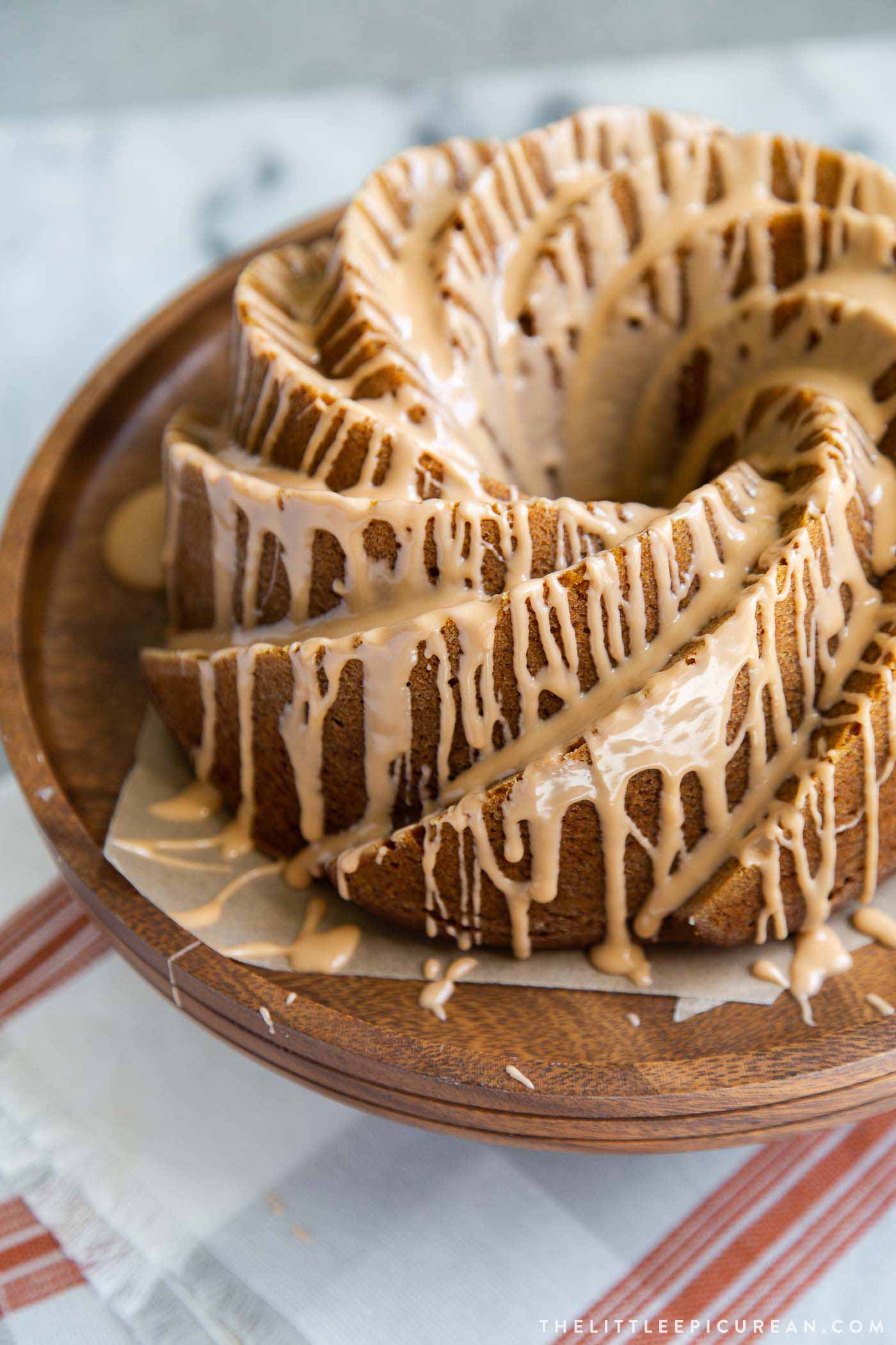 Chocolate Chip Bundt Cake - The Little Epicurean