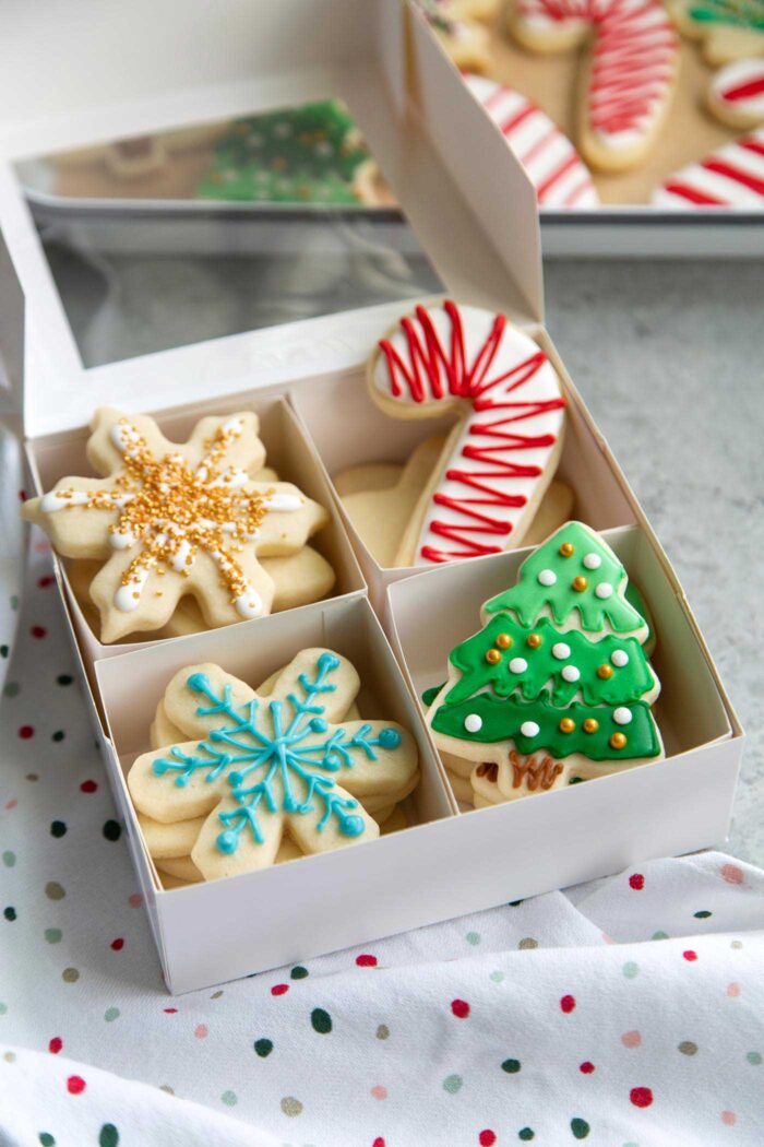 Decorated Holiday Sugar Cookies