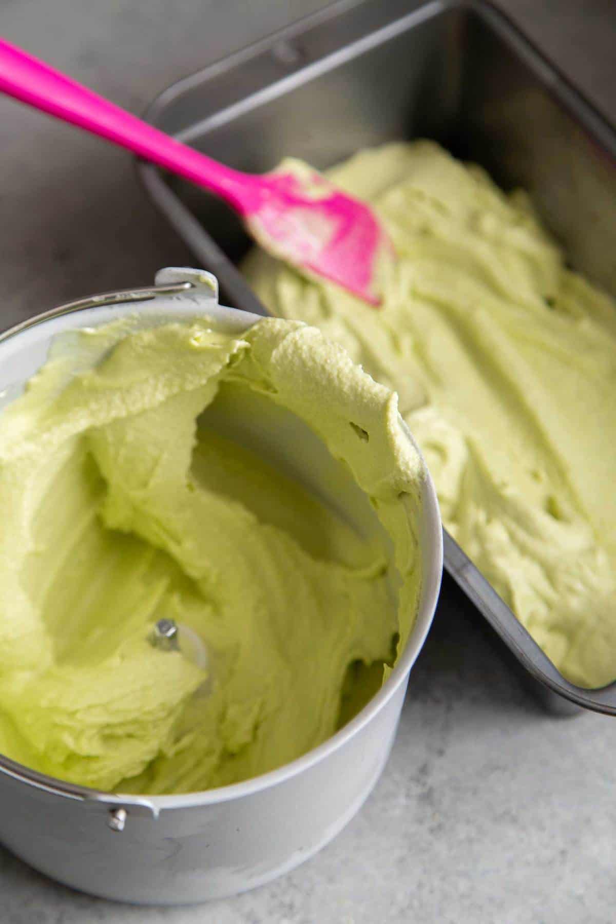 Avocado Ice Cream - The Little Epicurean