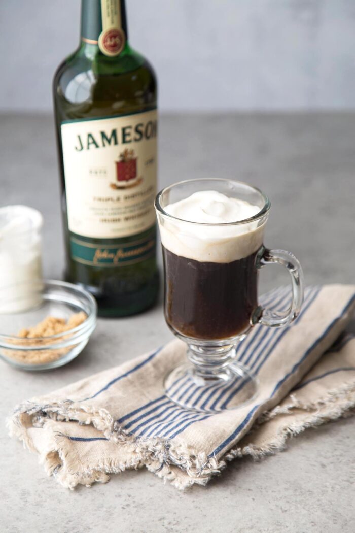 Classic Irish Coffee - The Little Epicurean